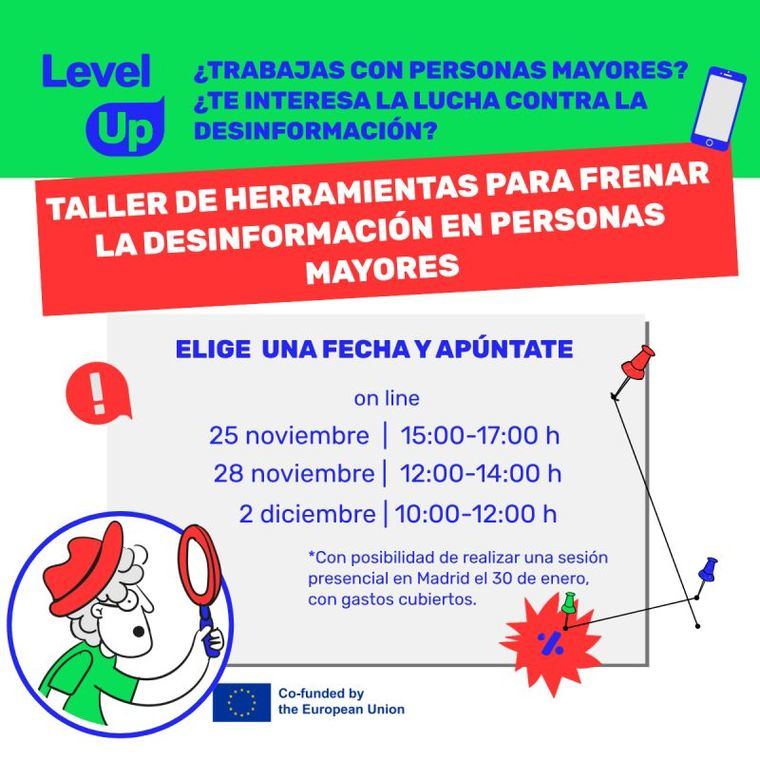 Iniciativa europea empodera a mayores contra la desinformación