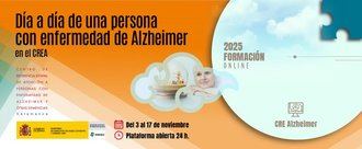 Curso online gratuito del @CRE_Alzheimer: el día a día de una persona con enfermedad de Alzheimer