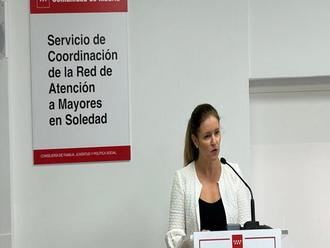 La Comunidad de Madrid triplicará en 2024 la inversión en la Red de Atención a Mayores en Soledad