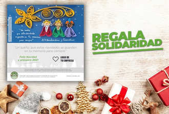 La tarjeta navideña solidaria de CEAFA convierte tus felicitaciones en apoyo a personas con Alzheimer