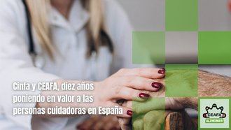 Cinfa y CEAFA celebran una década de apoyo a cuidadores de personas con Alzheimer en España