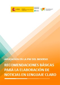 El Imserso publica una guía para mejorar la redacción de noticias en lenguaje claro