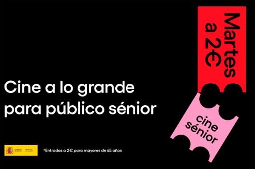 Cine Sénior regresa el 24 de junio con entradas a 2 euros para mayores de 65 años