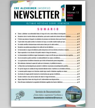 Publican nueva edición de la newsletter sobre demencias del CRE Alzheimer