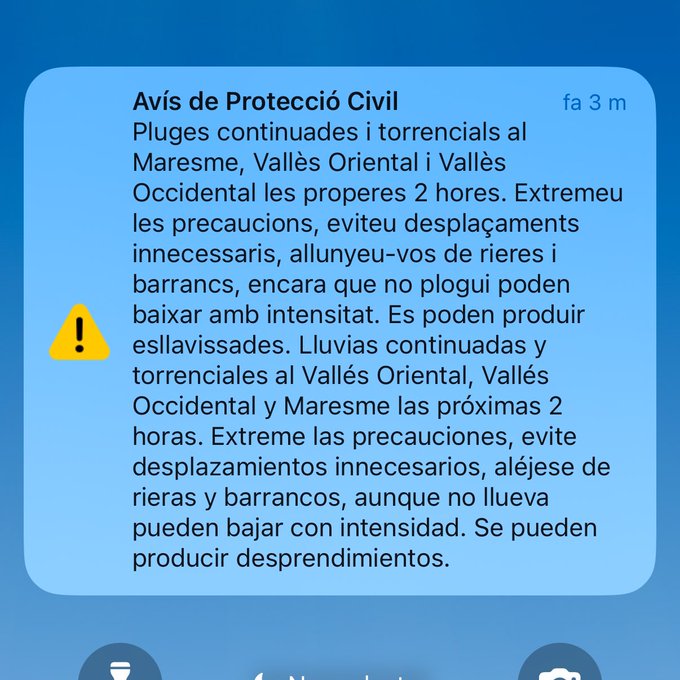 El sistema de alertas ES-Alert