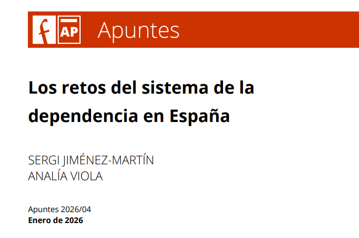 El riesgo financiero de la dependencia en 2026: FEDEA alerta sobre el margen presupuestario