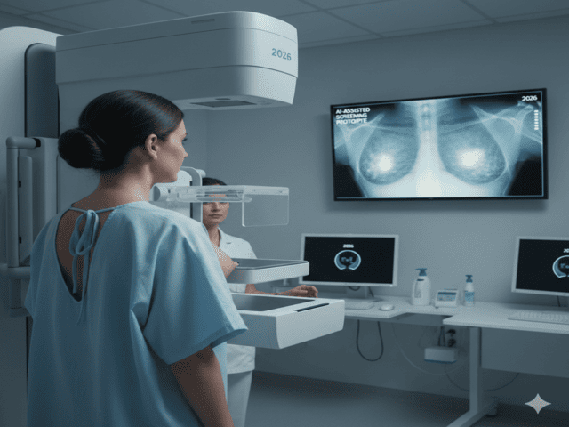 La IA logra reducir un 12% la aparición de tumores de mama agresivos entre revisiones