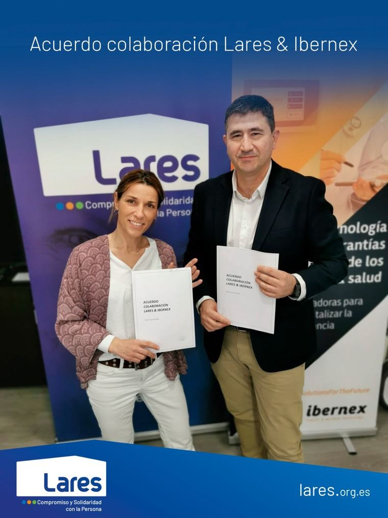 Ibernex y LARES firman un acuerdo de colaboración en el que se establece el marco para una relación más intensa y beneficiosa