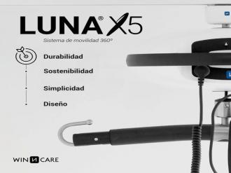 LUNA X5: Especificaciones y aplicaciones de la grúa de techo para grandes dependencias