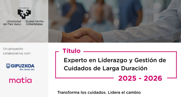 Nuevo curso de Experto en Liderazgo y Gestión de Cuidados de Larga Duración