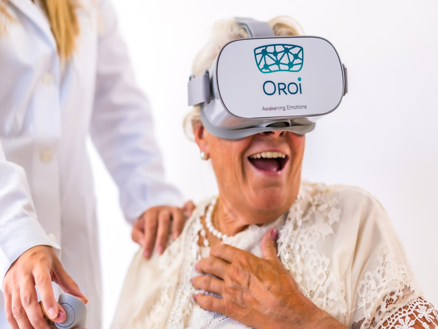 Oroi es un canal de realidad virtual 