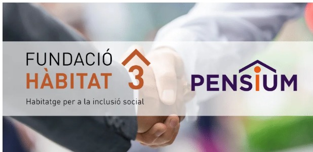Hàbitat3 y Pensium colaborarán para conseguir más inmuebles sociales