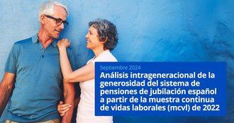 Resumen del Informe sobre la Generosidad del Sistema de Pensiones de Jubilación Español en 2022 del Instituto Santalucía