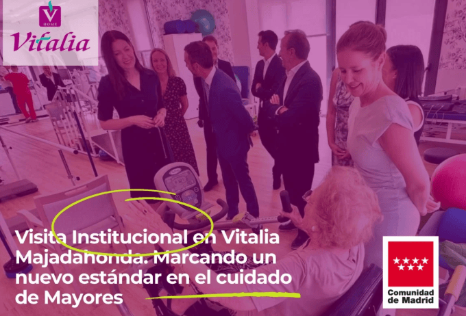 Vitalia Majadahonda estrena un estándar pionero en el cuidado de mayores