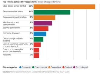 Global Risks Report 2025: Un Análisis Exhaustivo de los Desafíos Económicos y Financieros