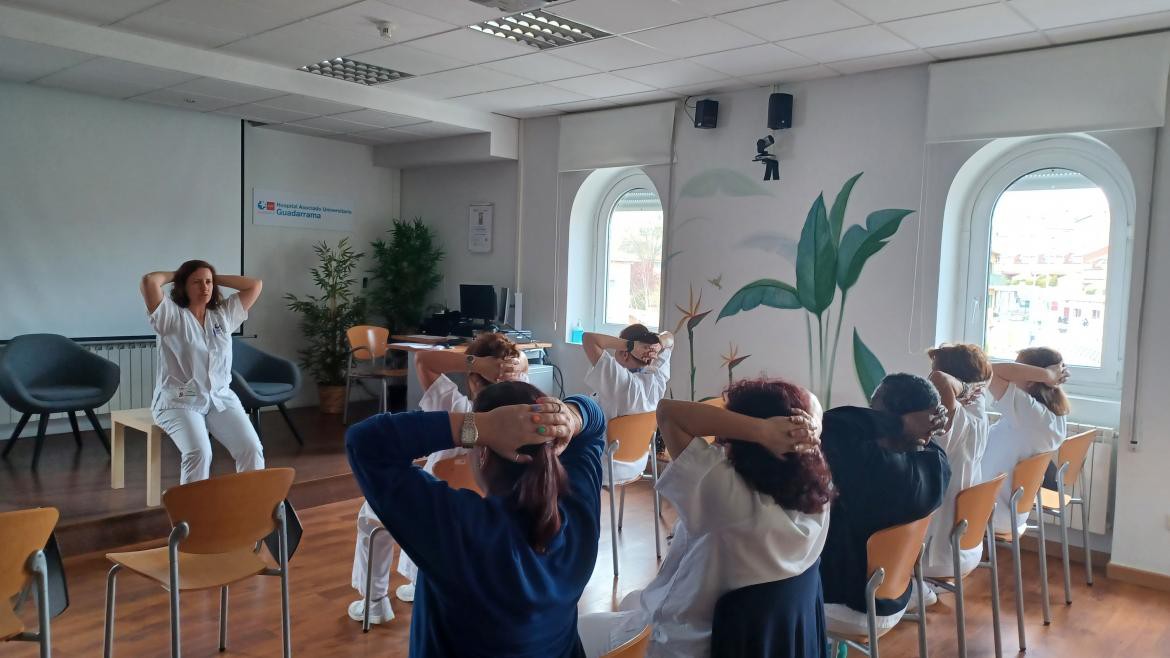 El Hospital Guadarrama lanza nuevos talleres de su 'Escuela de Cuidadores' en octubre