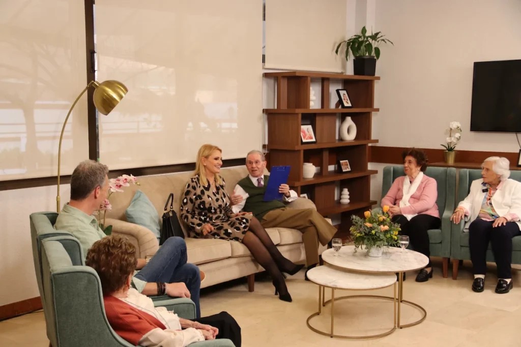 Ainhoa Arteta destaca en el programa "Entre Amigos" de Ballesol Pozuelo