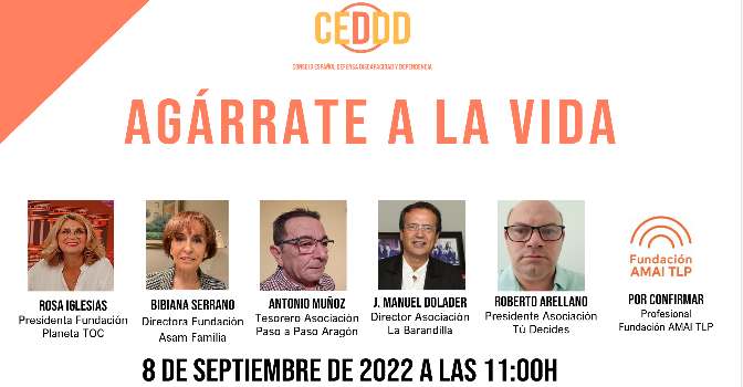 Jornada contra el suicidio en Madrid en septiembre de 2022.