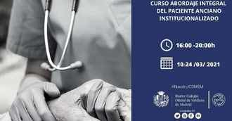 Curso sobre paciente anciano institucionalizado con AMADE y el Colegio de Médicos de Madrid