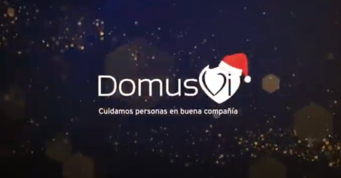 DomusVi felicita la Navidad a sus trabajadores y residentes.