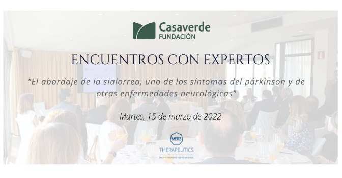 Encuentro sobre sialorrea de la Fundación Casaverde en Madrid.