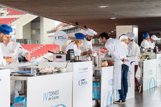 ORPEA Córdoba Sierra gana en el Wanda la cuarta edición del Torneo de Cocina 