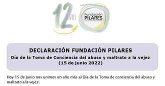 Fundación Pilares reclama tomar consciencia sobre el maltrato a los mayores