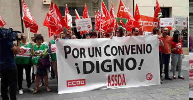 Sindicatos anuncian movilizaciones tras ruptura de negociación del VIII Convenio de la Dependencia.