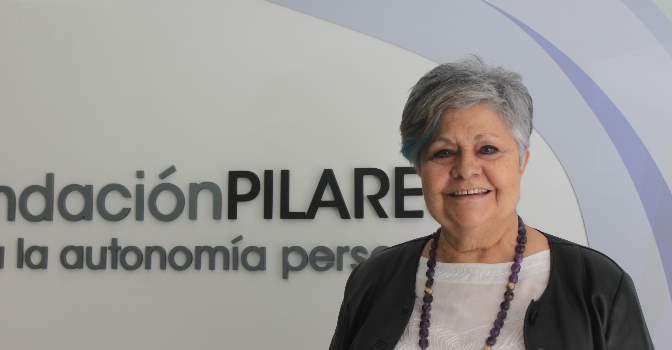 Pilar Rodríguez es presidenta de la Fundación Pilares para la Autonomía Personal.
