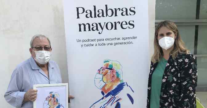 Podcast Palabras Mayores del Grupo Casaverde, galardonado en 2021.