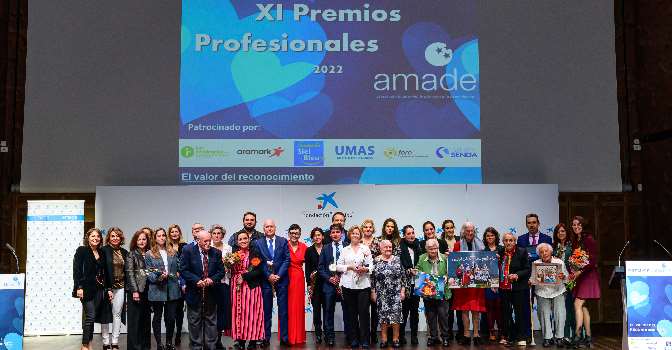 Cómo presentar candidaturas a los Premios Profesionales AMADE 2022.