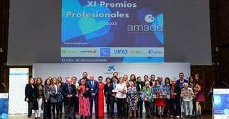 Los Premios AMADE 2022 reconocen a los profesionales y entidades de atención a la dependencia