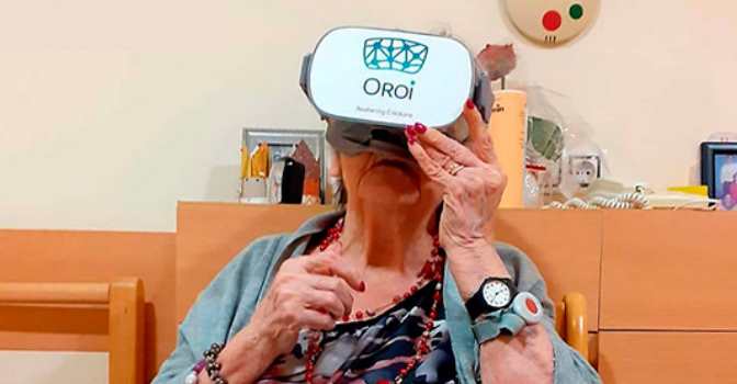 Realidad Virtual en residencias de mayores.