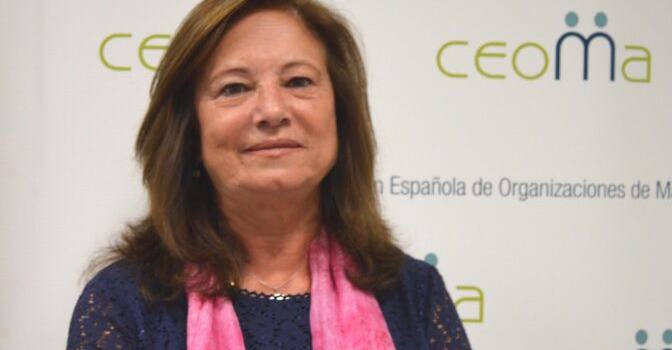 Sabina Camacho, nueva presidenta de CEOMA.