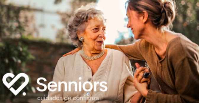 La propuesta de Senniors para el cuidado de personas mayores en domicilio.