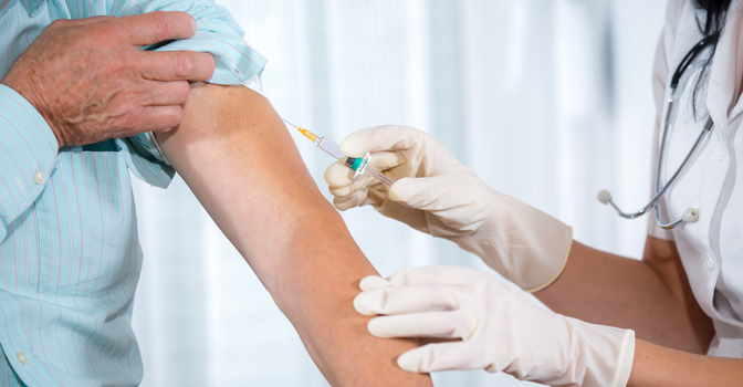 Vacunación de la gripe en residencias de mayores de Orpea