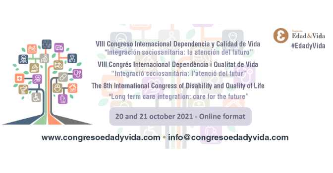 Ya puedes acceder a las sesiones del VIII Congreso Internacional Dependencia y Calidad de Vida