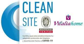 Vitalia Home, certificada por Bureau Veritas como centros libres de coronavirus