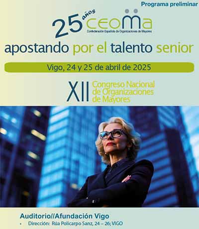 Inscripciones abiertas para el XII Congreso de CEOMA sobre talento sénior