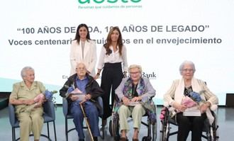 AESTE homenajea a centenarios y presenta un informe sobre su situación en residencias AESTE homenajea a centenarios y presenta un informe sobre su situación en residencias