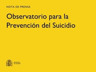 Crean un Observatorio para Combatir el Suicidio en España