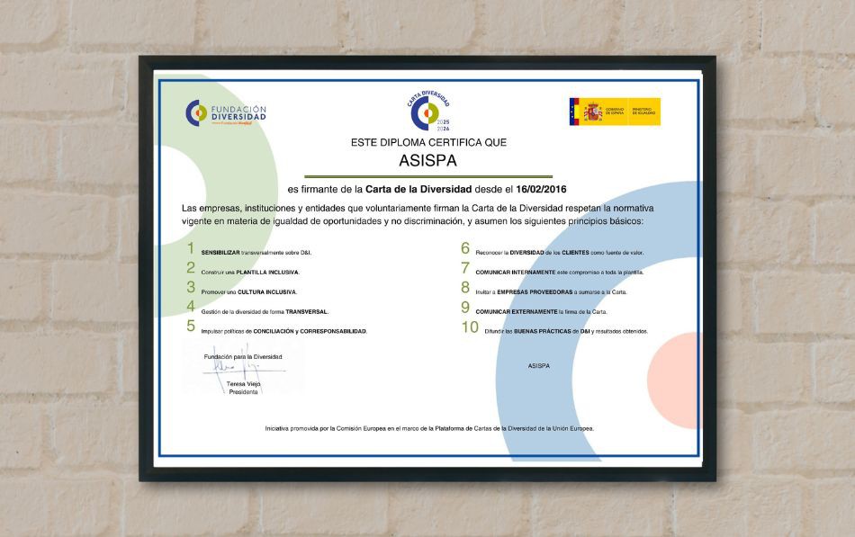 ASISPA reafirma su compromiso con la diversidad para 2025-2026