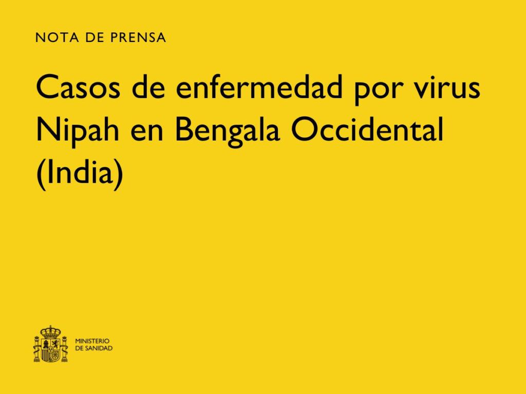 Brotes de virus Nipah confirmados en Bengala Occidental, India