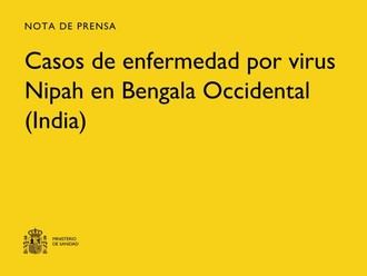 Brotes de virus Nipah confirmados en Bengala Occidental, India