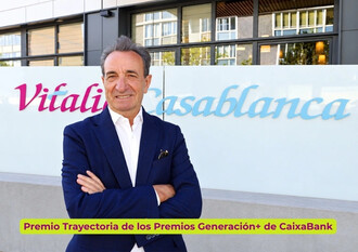 Chema Cosculluela, distinguido con el Premio Trayectoria de CaixaBank