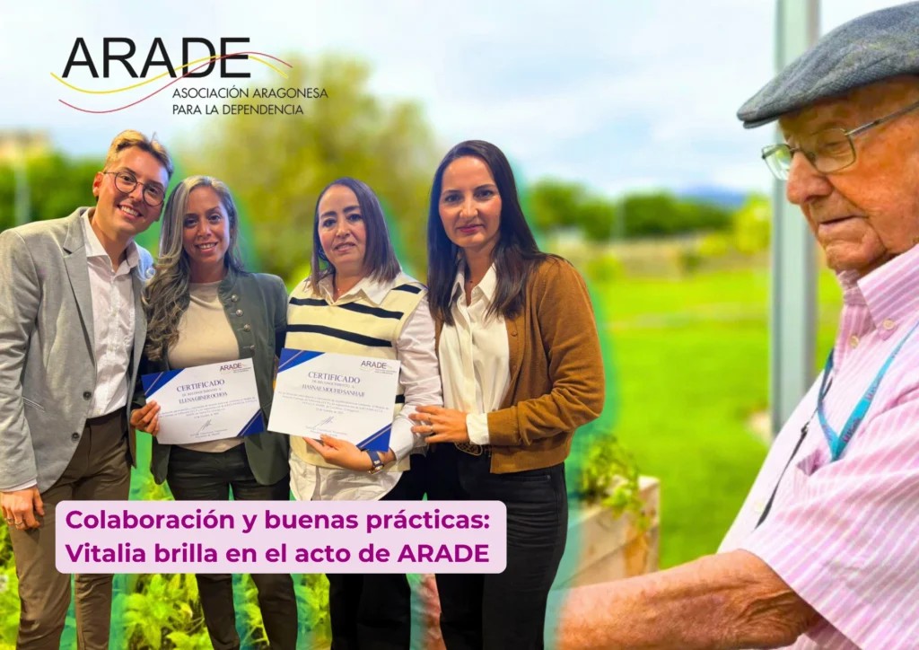 Vitalia destaca en el evento anual de ARADE sobre cuidados de excelencia