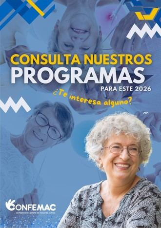 CONFEMAC presenta 14 nuevos programas para apoyar a las personas mayores en 2026