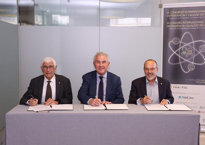 Fundación Edad y Vida firma un convenio con la Generalitat de Catalunya