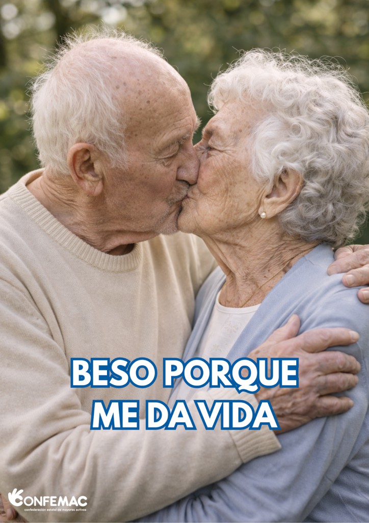 CONFEMAC defiende el derecho al amor en la tercera edad por San Valentín