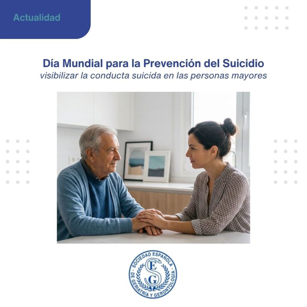 Concienciación sobre el suicidio en personas mayores en su día mundial